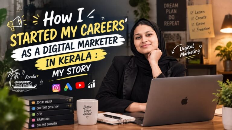 How I Started My Careers As A DIGITAL MARKETER IN KERALA MY STORY