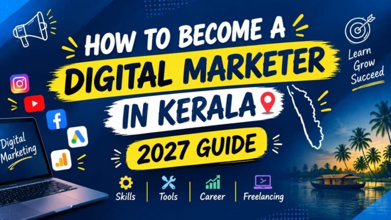 HOW TO BECOME A DIGITAL MARKETER IN KERALA 2027 GUIDE